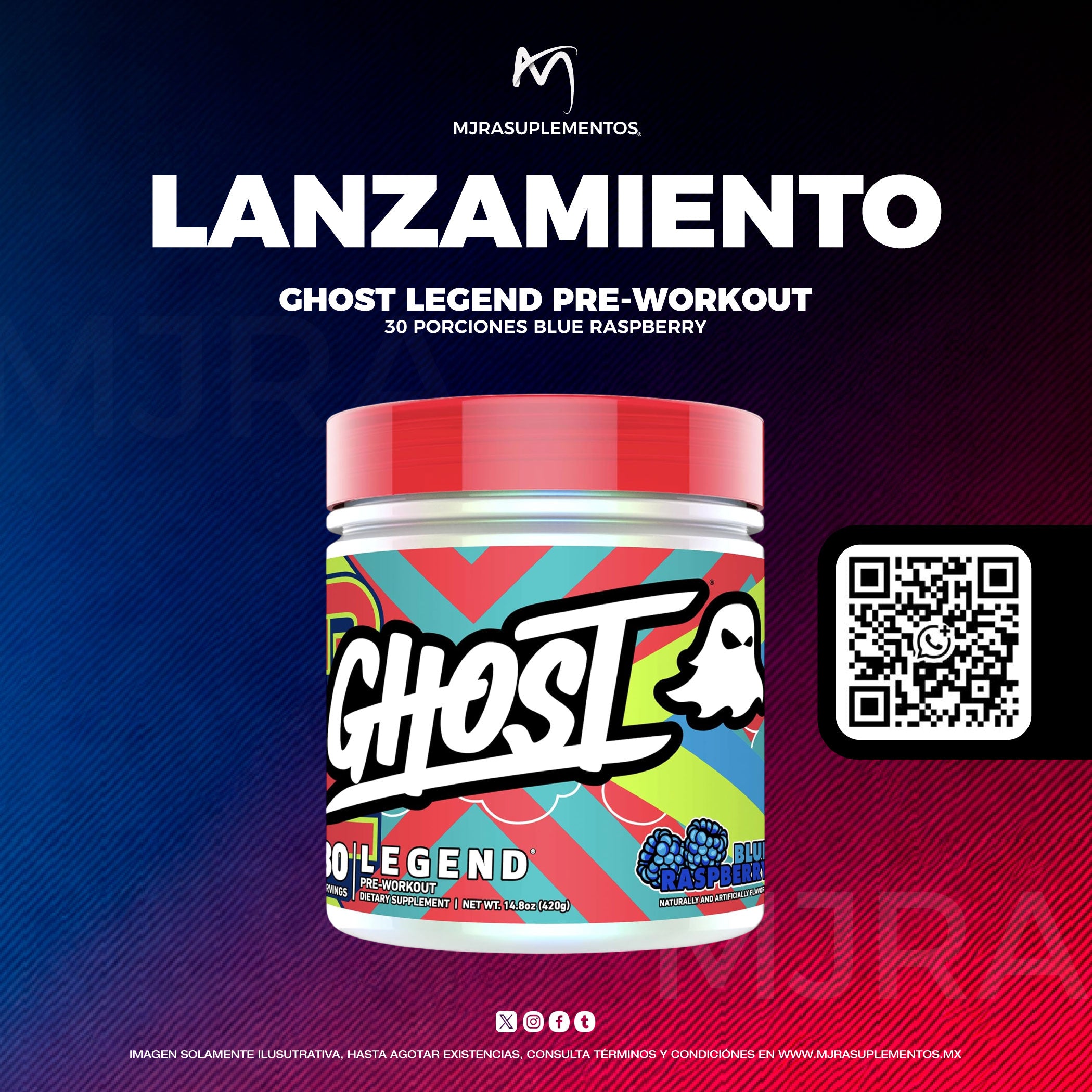 GHOST LEGEND PRE WORKOUT 30 SERV GHOST LIFESTYLE